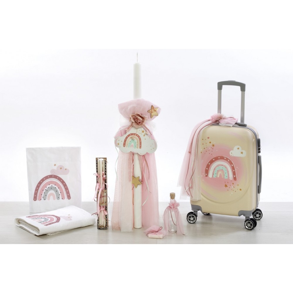 Σετ βάπτισης Ουράνιο τόξο 2127