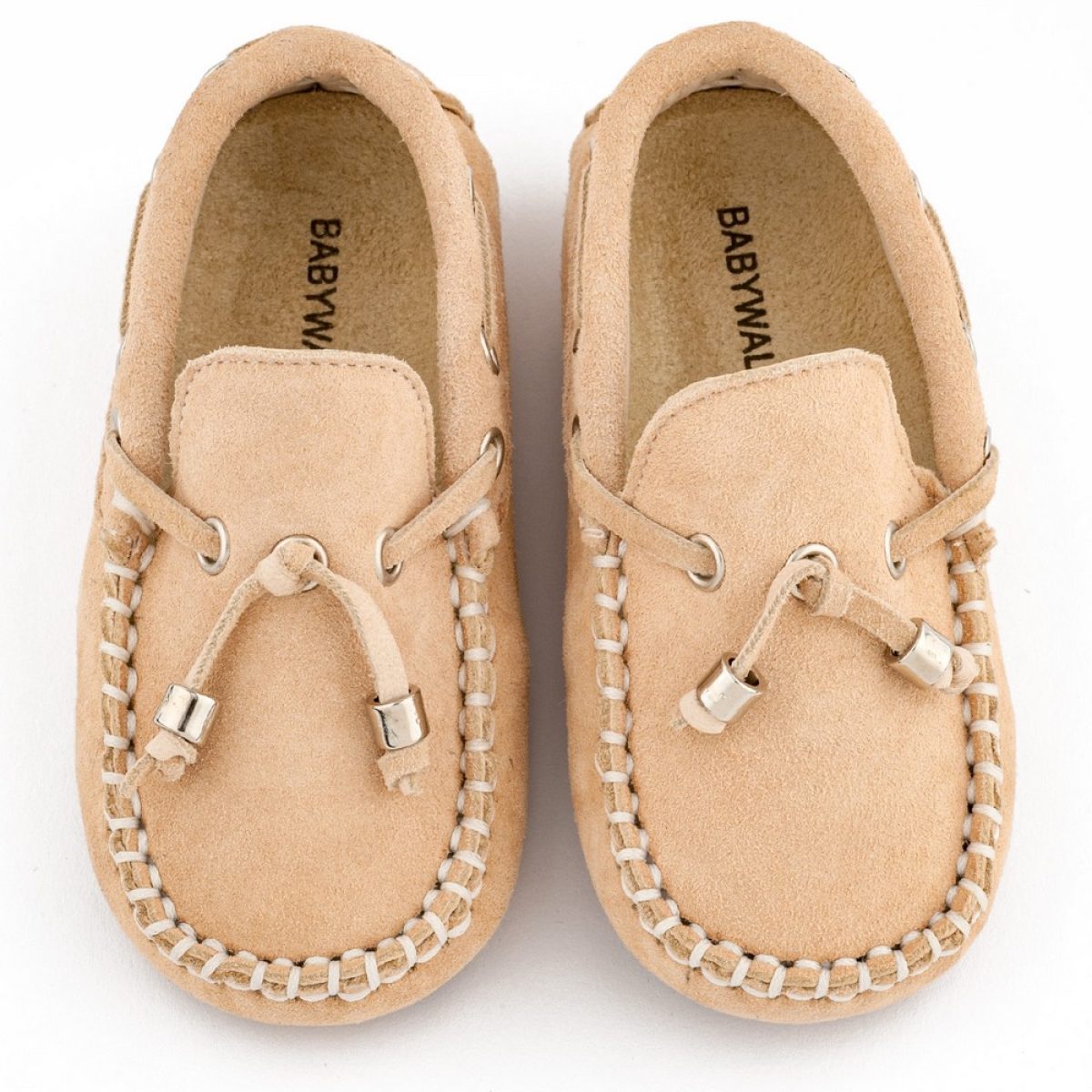 Καστόρινο Δετό Μοκασίνι BW4139 Μπεζ - Image 3