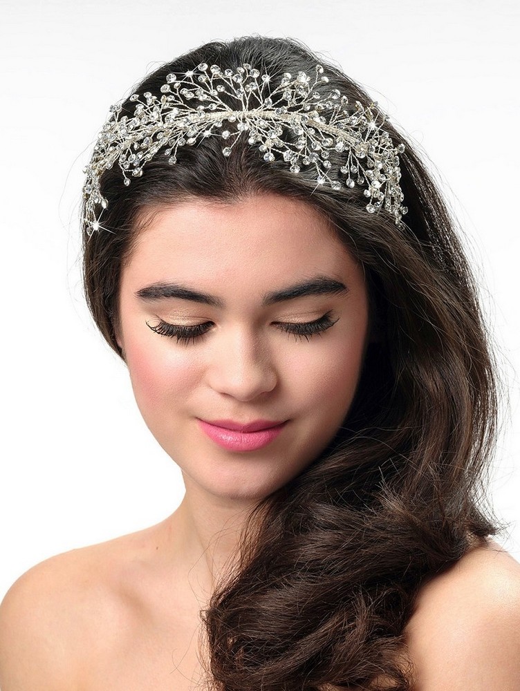 Deluxe τιάρα με στρας BB-656