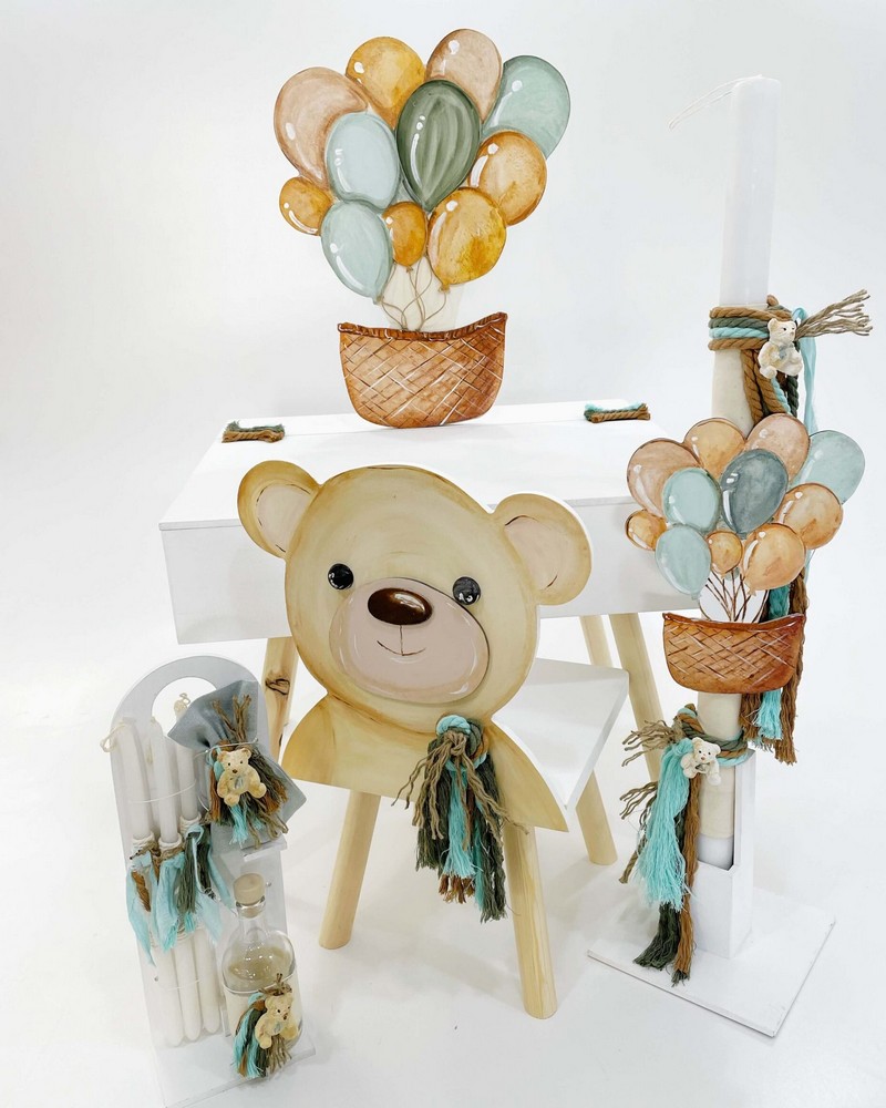 Σετ βάπτισης Bear Desk A24-002