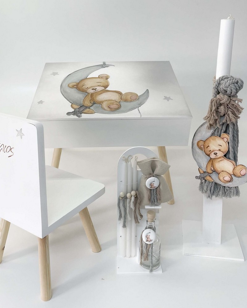 Σετ βάπτισης Bear On The Moon Playing A24-004