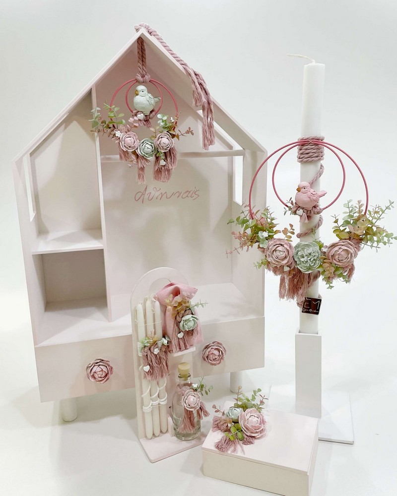 Σετ βάπτισης Flower Dollhouse K22-002
