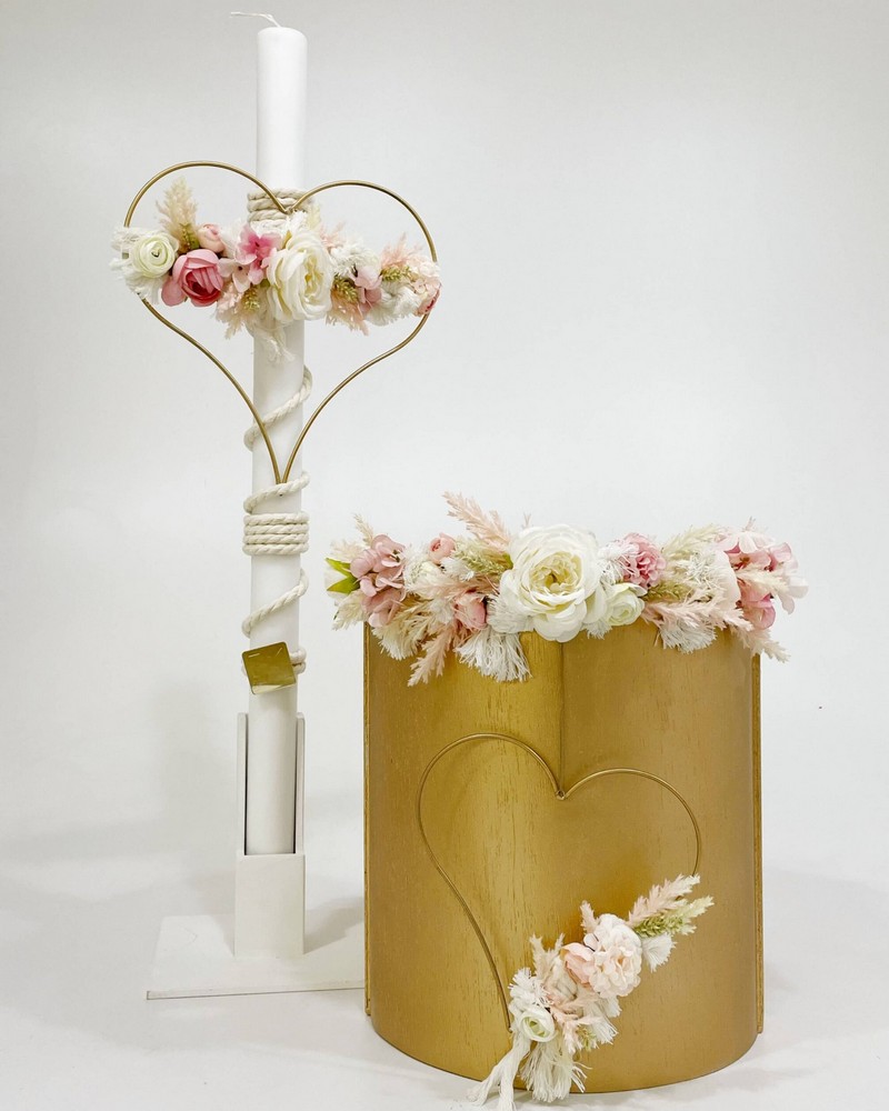 Σετ βάπτισης Basket Gold K23-005