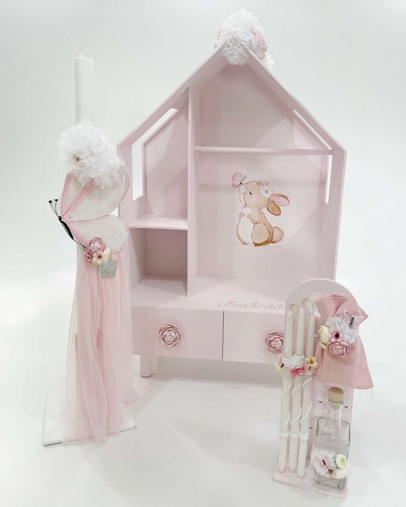 Σετ βάπτισης Butterfly Rabbit K23-012
