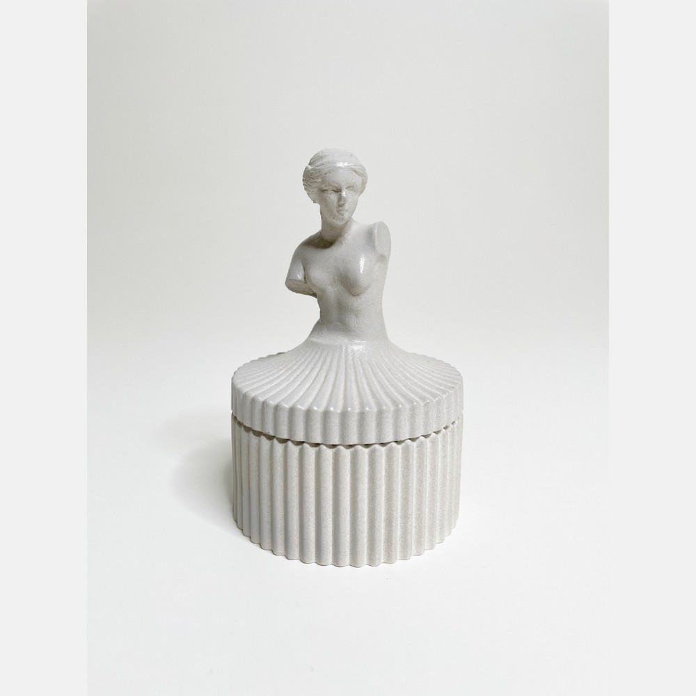 Ancient Greece – Αρωματικό Κουτάκι Με Καπάκι Αφροδίτη Γκρι TAC-480-23