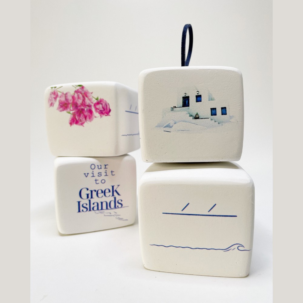 Αρωματικός Κύβος – Greek Islands – Κυκλαδίτικο Σπίτι TGI-580-06