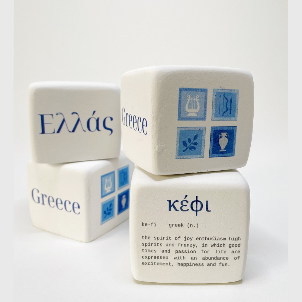 Αρωματικός Κύβος – Greek Words – Κέφι TGW-580-04