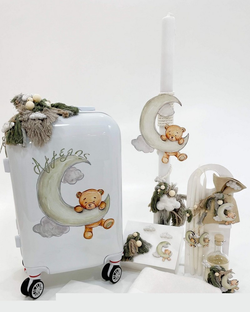 Σετ Βάπτισης Βear Οn Τhe Μoon A24-003