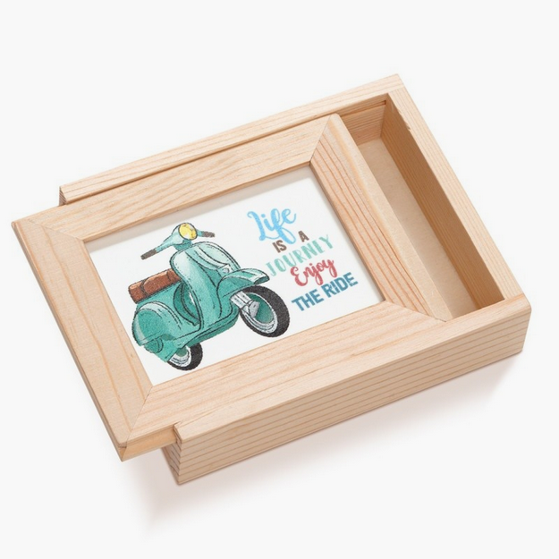 Ξύλινη Κασετίνα με κορνίζα Plexi ΚΩΔ.01797502Α