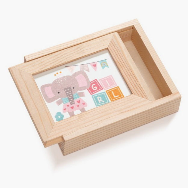 Ξύλινη Κασετίνα με κορνίζα Plexi ΚΩΔ.01745002