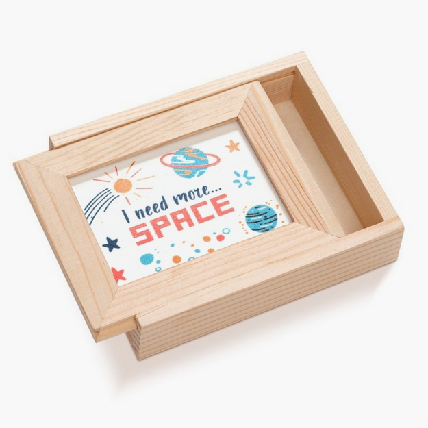 Ξύλινη Κασετίνα με κορνίζα Plexi ΚΩΔ.01742502