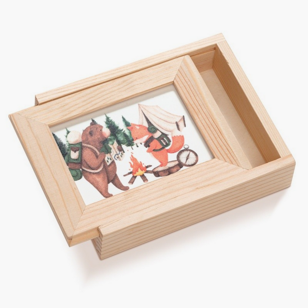 Ξύλινη Κασετίνα με κορνίζα Plexi ΚΩΔ.01741502