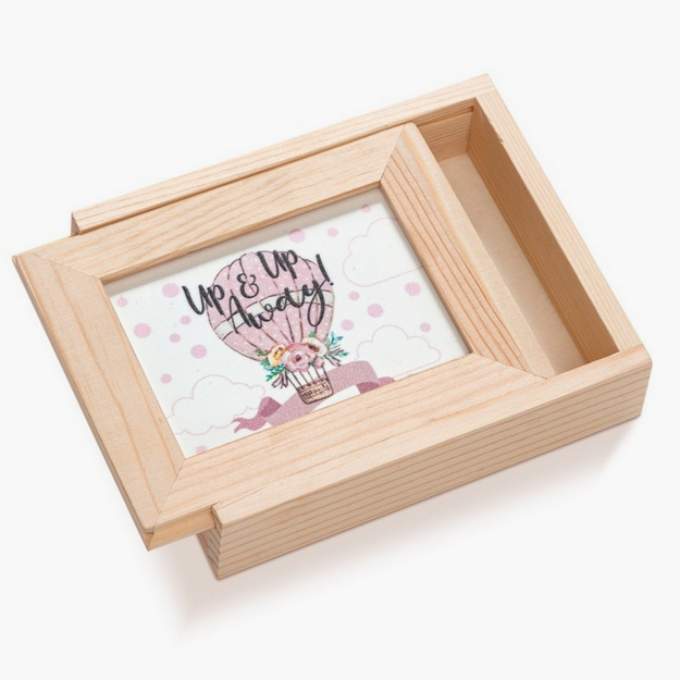 Ξύλινη Κασετίνα με κορνίζα Plexi ΚΩΔ.01799002