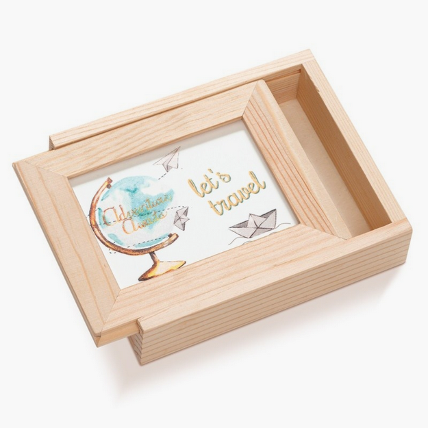 Ξύλινη Κασετίνα με κορνίζα Plexi ΚΩΔ.01723802