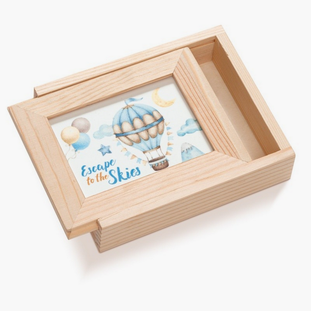 Ξύλινη Κασετίνα με κορνίζα Plexi ΚΩΔ. 01748502