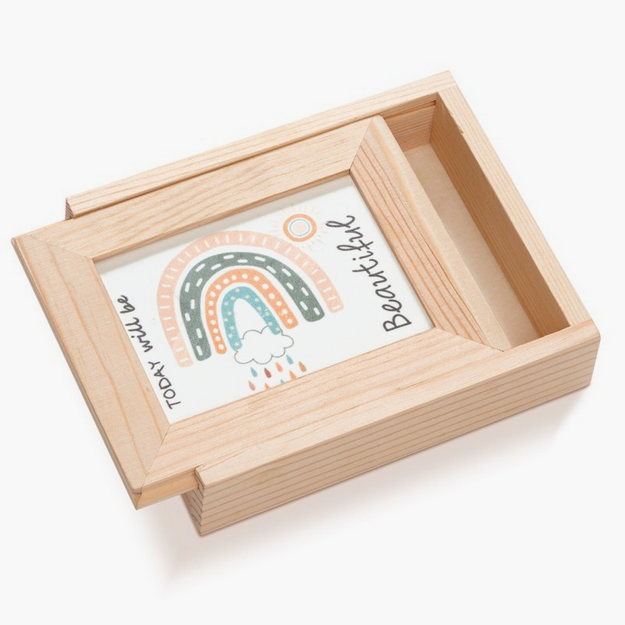 Ξύλινη Κασετίνα με κορνίζα Plexi ΚΩΔ.01713002