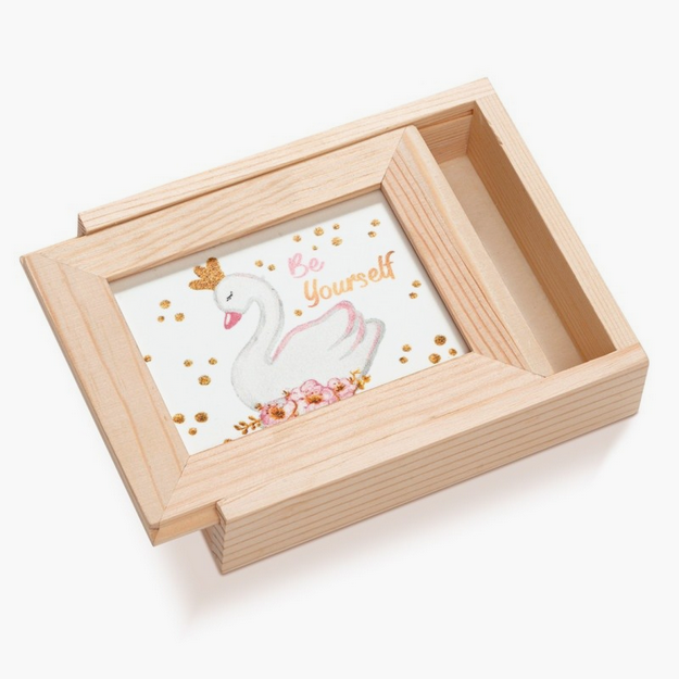 Ξύλινη Κασετίνα με κορνίζα Plexi ΚΩΔ.01789302Α