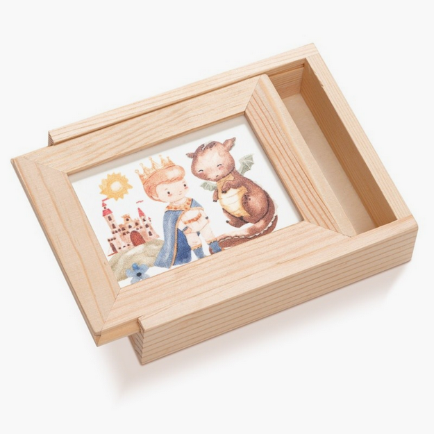 Ξύλινη Κασετίνα με κορνίζα Plexi ΚΩΔ.01754002