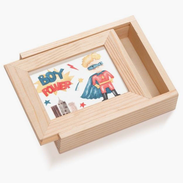 Ξύλινη Κασετίνα με κορνίζα Plexi ΚΩΔ.01744502