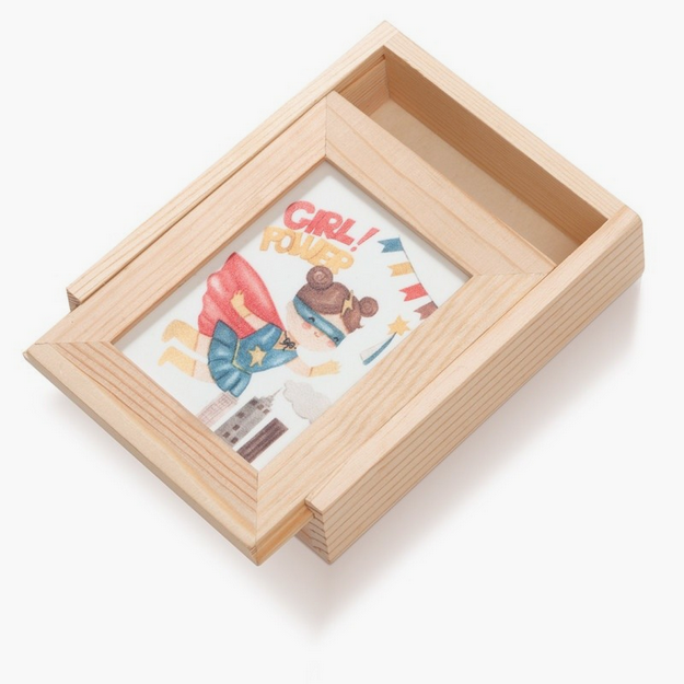 Ξύλινη Κασετίνα με κορνίζα Plexi ΚΩΔ.01743002