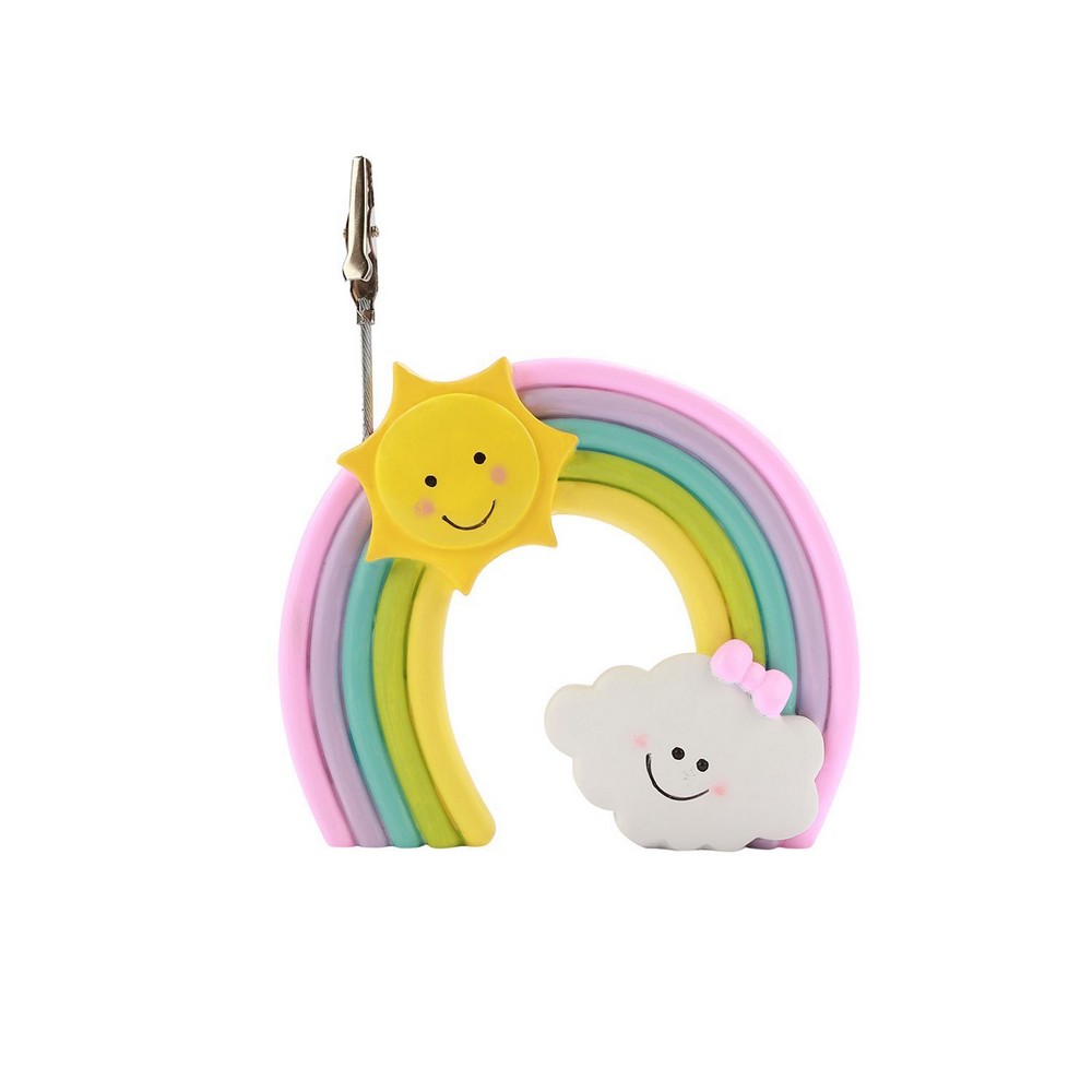 Ουράνιο Τόξο Ροζ Κλιπ 23300Β Ύψος: 9cm x Πλάτος: 10.8cm
