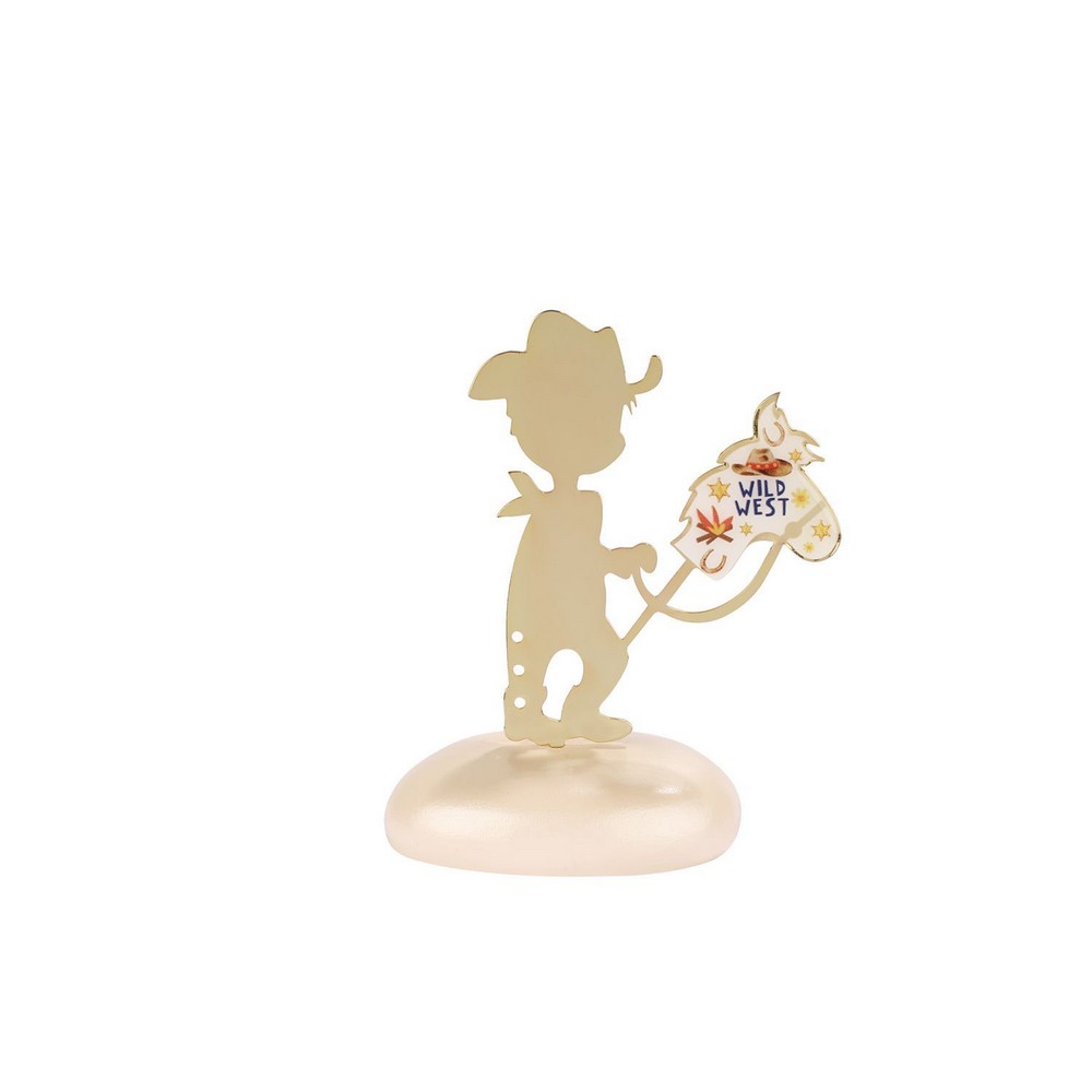 Καουμπόι "Wild West" σε Βότσαλο 2406 Ύψος: 10.8cm x Πλάτος: 6.8cm