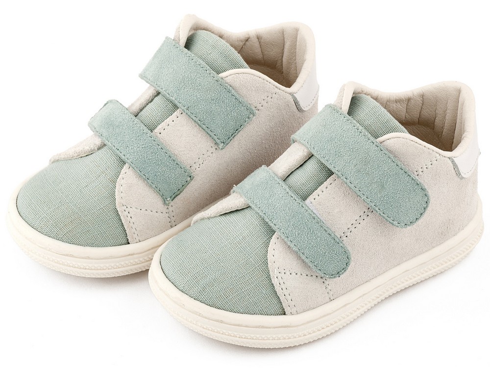 Σνίκερ με Διπλή Μπαρέτα Χρατς BS3085 Λευκό Μίνεραλ