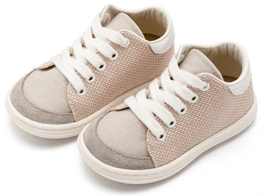 Δετά Δίχρωμα Υφασμάτινα Σνίκερς