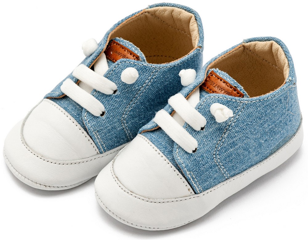 Δερμάτινο Sneakers MI1131 Σιέλ