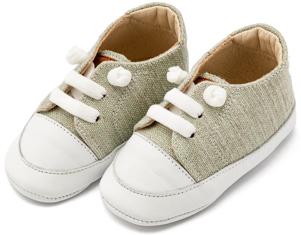 Δερμάτινο Sneakers MI1131 Φυστικί