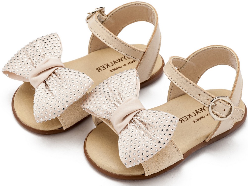 Πέδιλο Διακοσμημένο με Φιόγκο PRI2643 Μπεζ