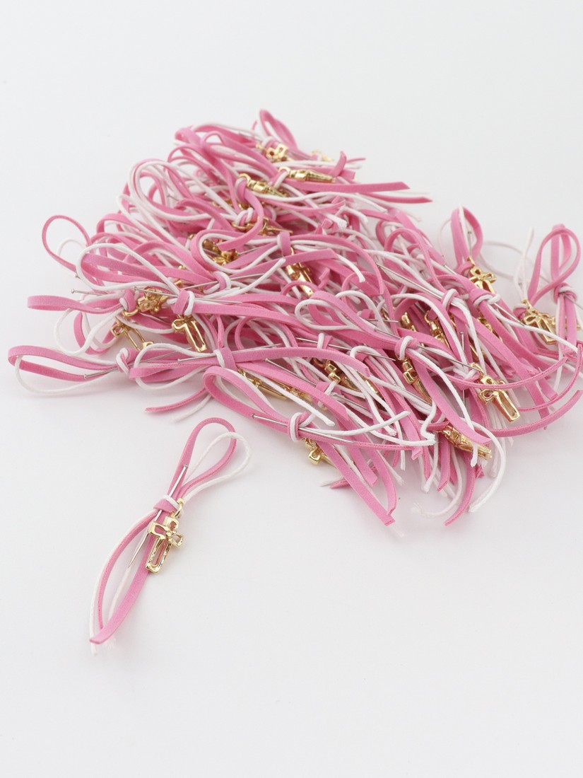 Μαρτυρικό δερματάκι ροζ (50τμχ) E955.07