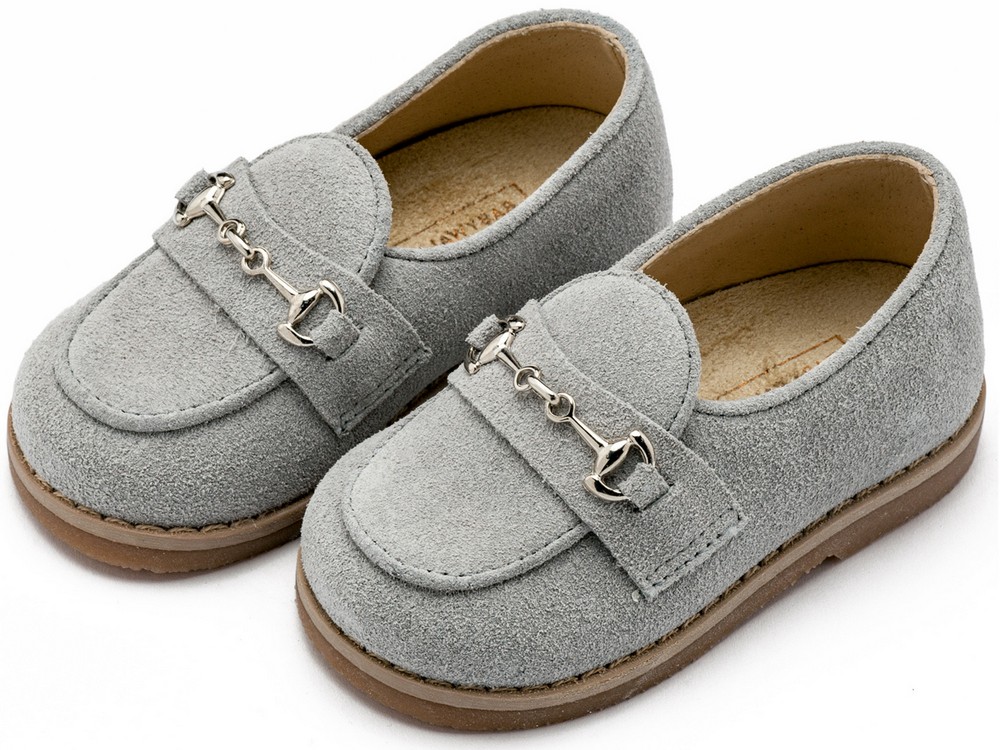 Loafers με Μεταλλική Αγράφα EXC5285 Γκρι