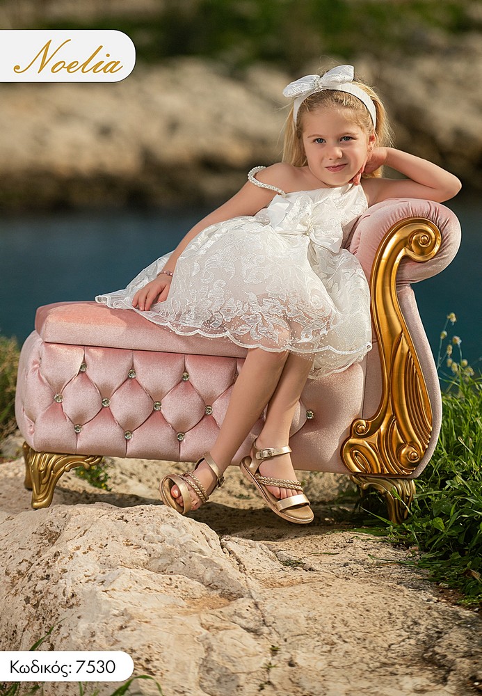 Βαπτιστικό ρούχο κορίτσι 7530