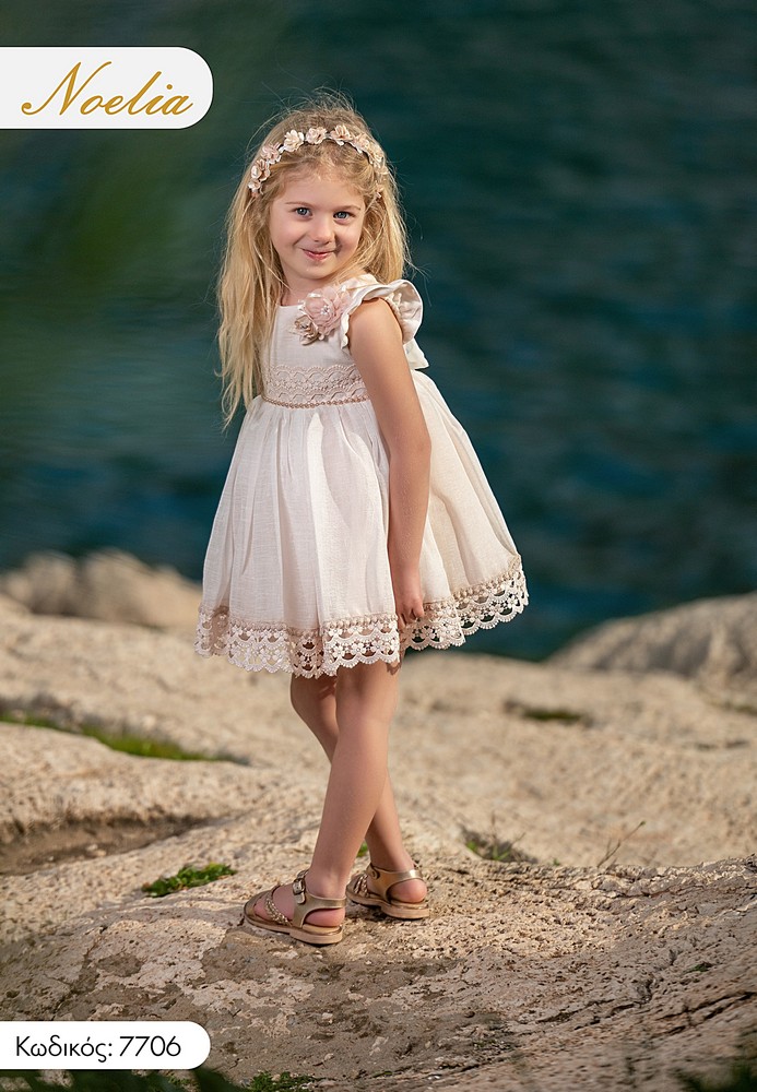 Βαπτιστικό ρούχο κορίτσι 7706