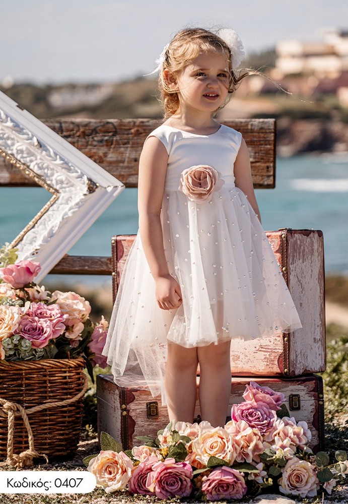 Βαπτιστικό ρούχο κορίτσι 0407