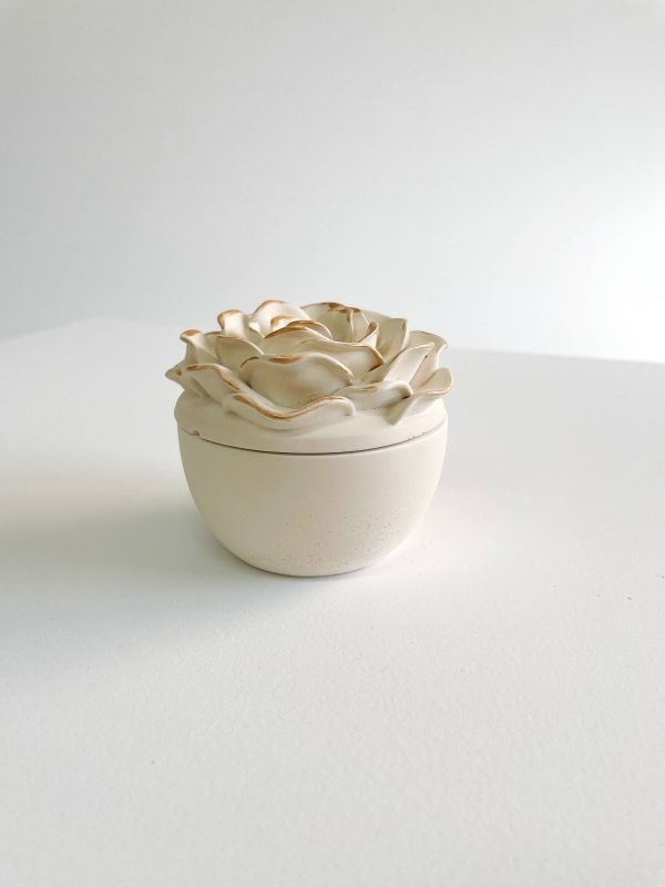 Εκατοντάφυλλο τριαντάφυλλο με χρυσό φινίρισμα mpeid-002