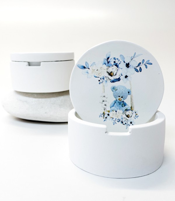 Τέντυ κούνια γαλάζιος mpuv-03