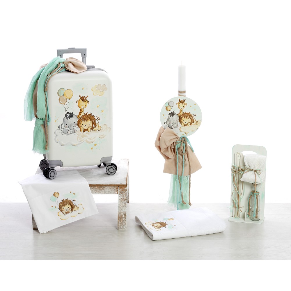 Σετ Βάπτισης Αγόρι Ζωάκια του Δάσους 2507