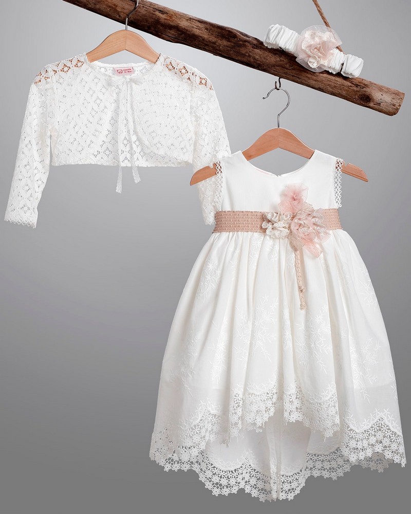 2922-2 Βαπτιστικό Σετ Κορίτσι New Life 2922-2 - Image 1