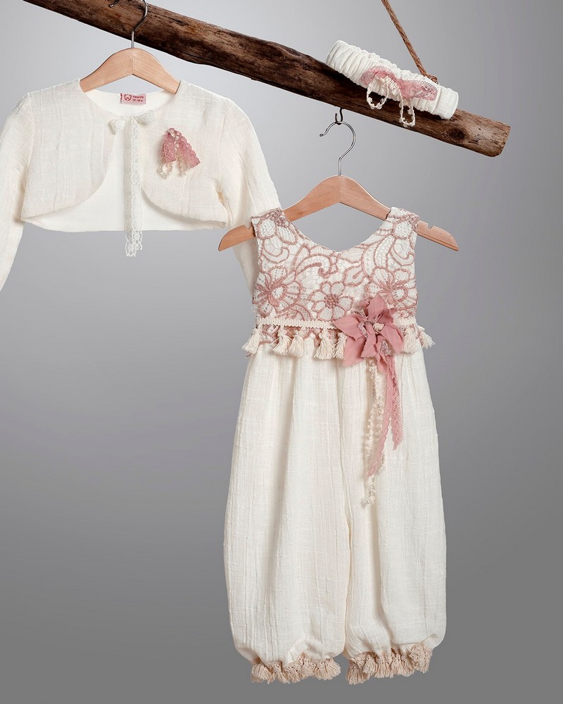 2934-2 Βαπτιστικό Σετ Κορίτσι New Life 2934-2 - Image 1