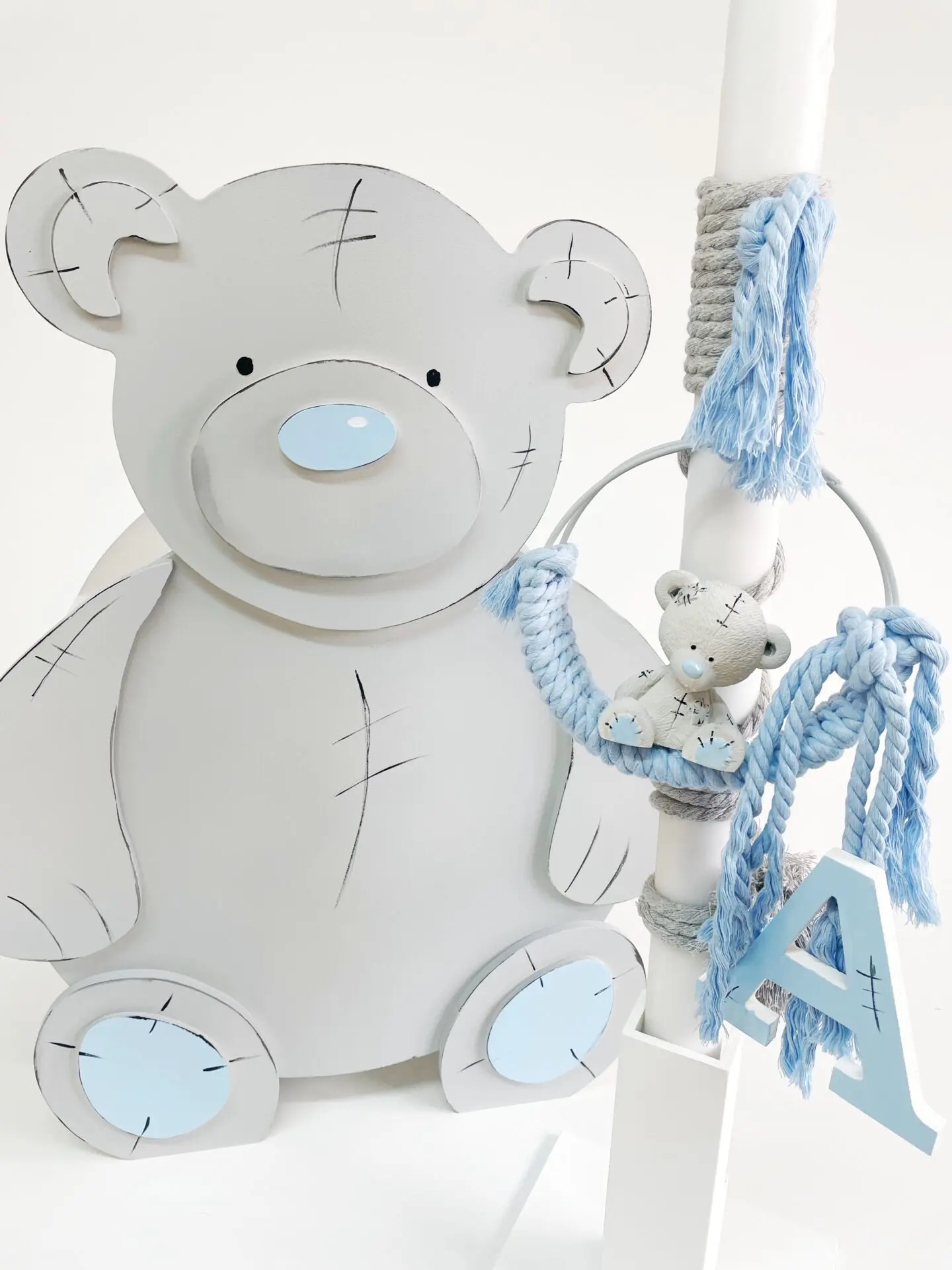 Σετ Βάπτισης Αγόρι Blue Teddy Bear A25-013