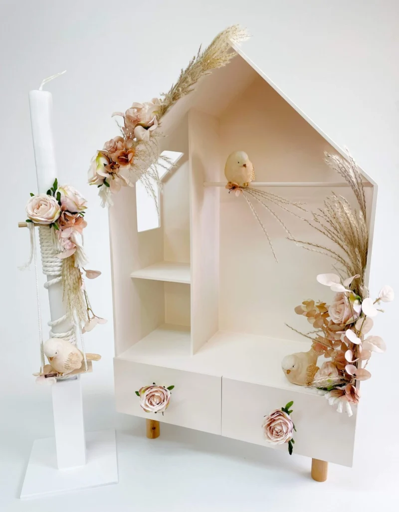 Σετ Βάπτισης Κορίτσι Boho Birds K25-007