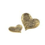 Καρδιά Πιατάκι Χρυσό Διακοσμητικό 2214