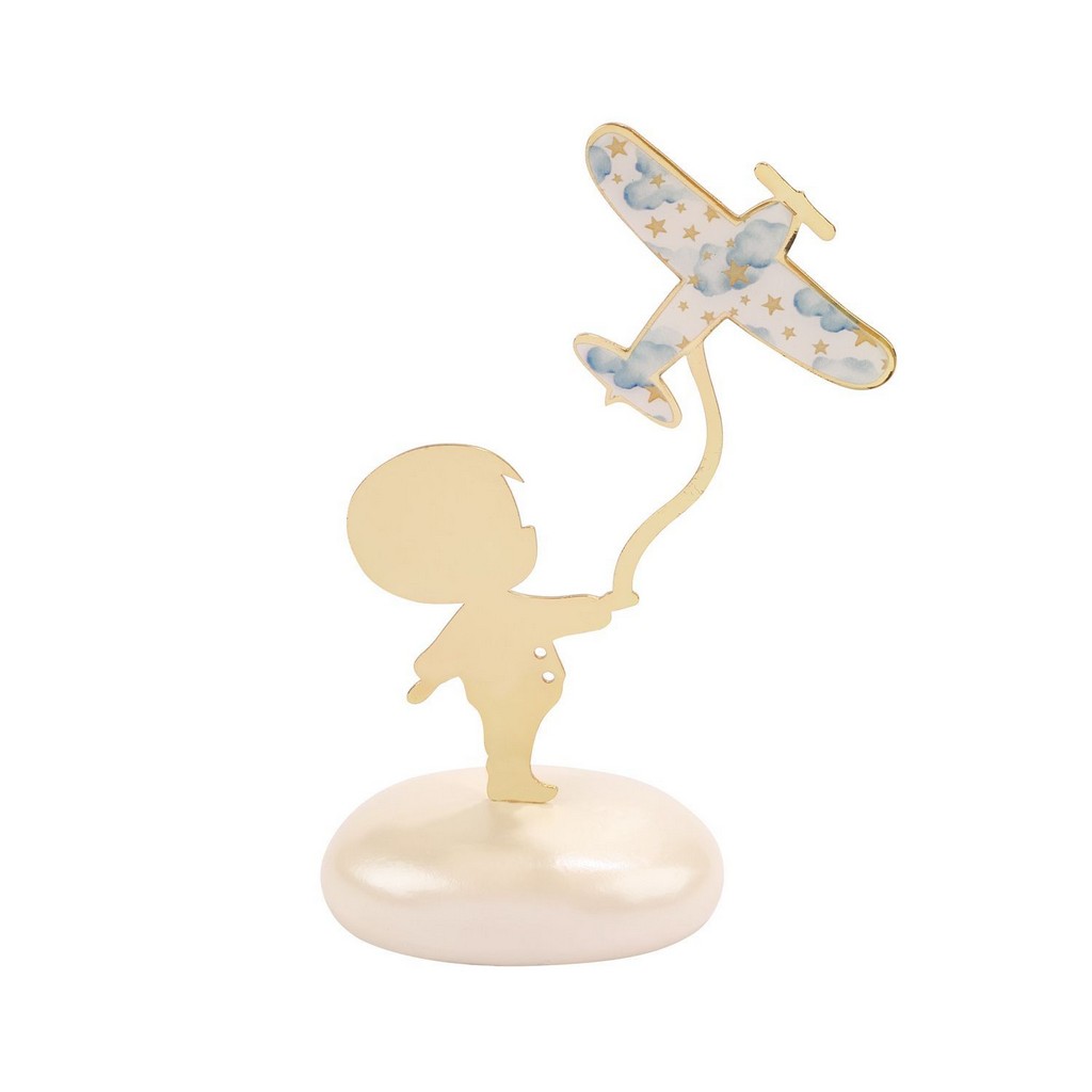 Αγόρι με Αεροπλάνο σε Βότσαλο 2403