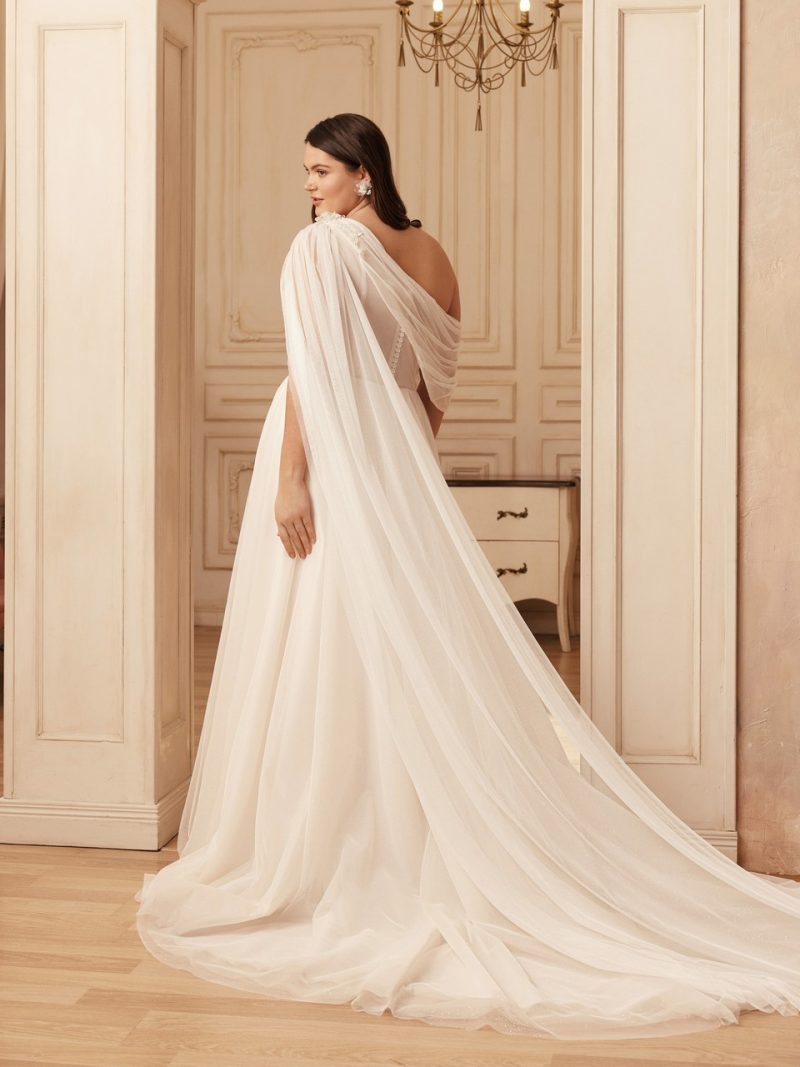 Νυφικό plus size Eluiza - Image 3