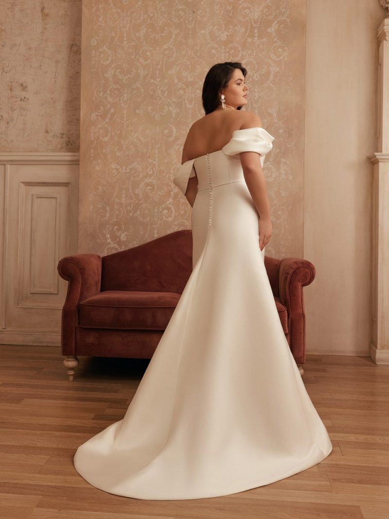 Νυφικό plus size Jolie - Image 3