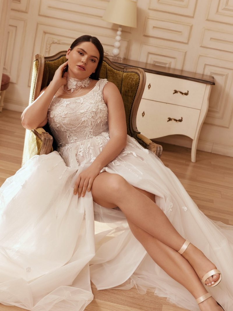 Νυφικό plus size Peony - Image 3