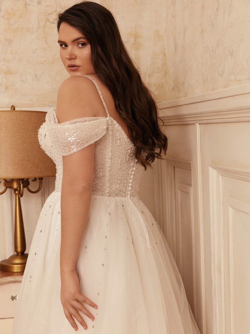 Νυφικό plus size Teylor - Image 3