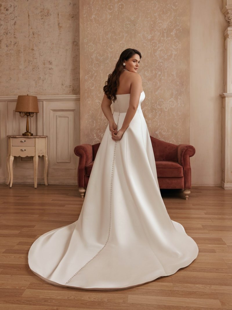 Νυφικό plus size Beverly - Image 3